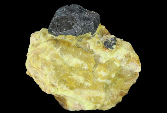 Hematite Crystals in Lizardite & Hydrotalcite - Norway #133987